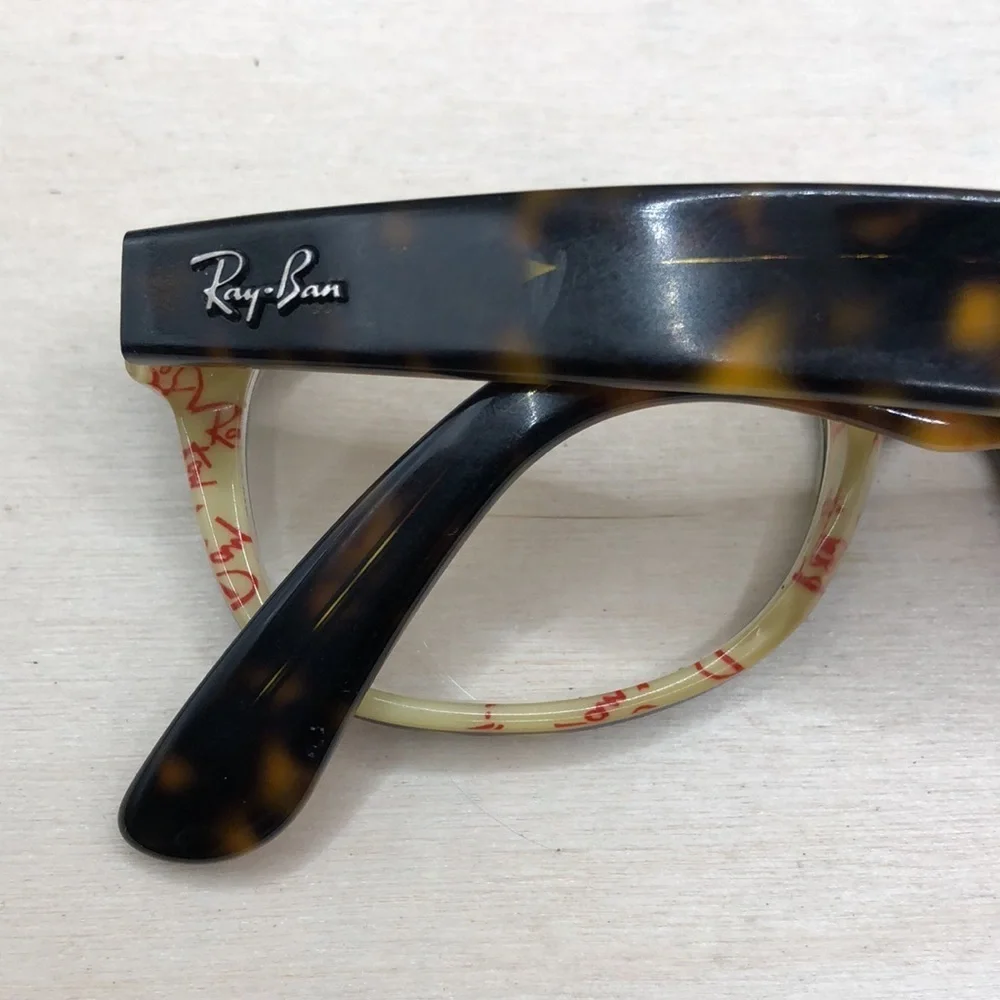 Ray Ban RB 5184 52 18 145 WAYFARER  Glasses Tortoise FRAMES ONLY Logo on Inside.